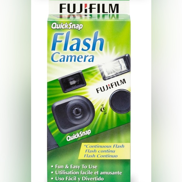 Fujifilm Green and Black Disposable Camera - Picture 4 of 4